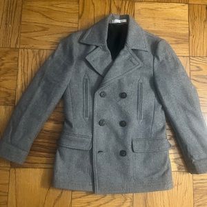 🔥🔥🔥 Ralph Lauren Boys Double Breast wool coat size 10R🔥🔥🔥